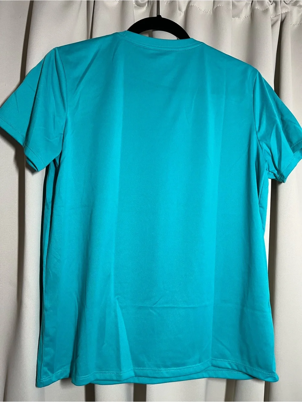 Nike Men’s Teal Short Sleeve Dri-FIT Crew with White Swoosh